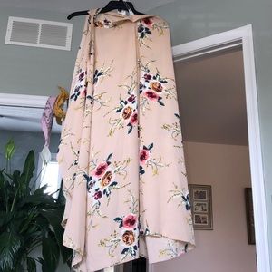 Peach Sarong Skirt